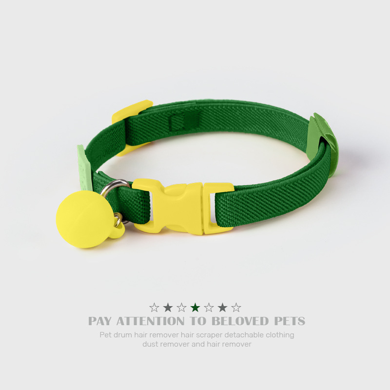 Cuello elástico verde oscuro