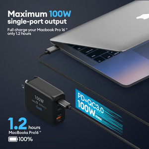 USB-A GaN <span class=keywords><strong>Tech</strong></span> 4 <span class=keywords><strong>C</strong></span>ổng 200W, USB <span class=keywords><strong>C</strong></span> PD 100W 30W, Bộ Sạ<span class=keywords><strong>c</strong></span> GaN QC3.0 30W Cho MacBook Máy Tính Xách Tay - Product Image 4