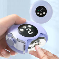 Cortauñas Eléctrico Portátil Multifuncional con Rotación de 360 Grados y Removedor de Esmalte de Uñas para Bebés con Pantalla LCD