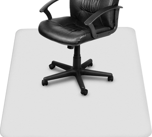 Silla de oficina de PVC transparente de alto rendimiento, alfombrilla protectora antideslizante para uso doméstico, embalaje de pedido por correo de estilo moderno - Product Image 1