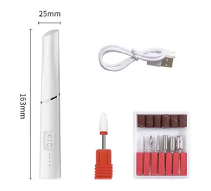 ZXTECH 5 In 1 portatile elettrico moda forte impianto dentale portatile tagliaunghie elettrico apparecchio per unghie chiodo