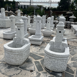 <span class=keywords><strong>Fontaine</strong></span> extérieure moderne, durable, écologique, <span class=keywords><strong>en</strong></span> <span class=keywords><strong>pierre</strong></span> de jardin, <span class=keywords><strong>en</strong></span> granit, lavabo personnalisé pour se laver les mains - Product Image 4