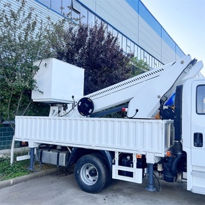 Plataforma Elevadora Telescópica JMC de 16m, 18m, 21m, 24m, 28m, 30m Montada en Camión con Cesta Aislada - Product Image 5