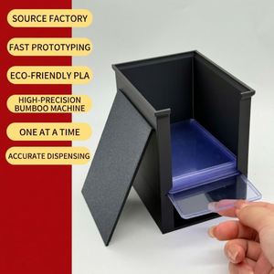 Nouvelle boîte à cartes rectangulaire en PLA importé, imprimée en 3D, pour le rangement des cartes de tarot et des jeux de société - Product Image 3