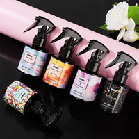 Brume parfumée pour cheveux et corps, sans alcool, 5 senteurs florales, longue tenue, fabrication OEM/ODM directe usine