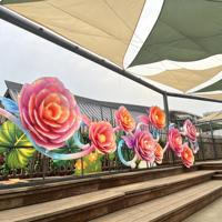 Lanternes géantes personnalisées Si Hai pour festival des fleurs, en tissu de soie, avec éclairage LED, en acier, imperméables, faites à la main, pour décoration de tunnel extérieur