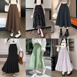 Nueva Falda Midi <span class=keywords><strong>de</strong></span> Verano para Mujer, Estilo Casual, Elegante, Moderna, Suave, <span class=keywords><strong>de</strong></span> Corte Ajustado, a Precio Bajo, Venta al por Mayor - Product Image 6