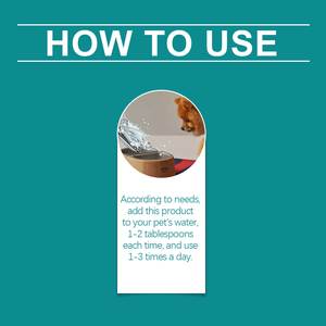 Aditivo Bucal para Perros, Cuidado Dental para un Aliento Fresco, Limpieza de Dientes, Higiene Oral - Product Image 5