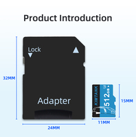 Carte SD Mini à prix avantageux, haute vitesse, 4 Go-128 Go, classe 10, en plastique ABS, pour téléphone portable, carte TF