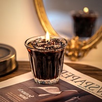 Eis American Latte Kaffee Soja Kerze Tasse Aroma therapie Kerze Geschenk box Kreatives Geburtstags geschenk