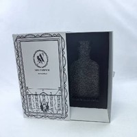 Boîtes à tiroirs en papier de luxe personnalisées avec design vintage Line-Art et insert en mousse pour parfums et cadeaux haut de gamme