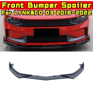 For LYNK&CO 03 2018-2022 <b>Car</b> Front Bumper Lip Splitter <b>Diffuser</b> Spoiler Body Kit Bumper Protector Guard Cover Modification Part - Product Image 1