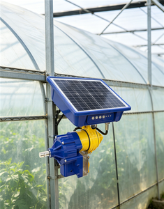 Moteur de ventilation de serre à énergie solaire avec panneau intégré pour usage agricole - Product Image 4