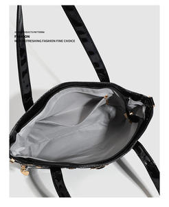 2025 ITA Casual Tote Bag Animal Print Pattern Cierre de cremallera Forro de seda Botones abiertos Estilos para damas Logotipo personalizado Certificado CE - Product Image 3