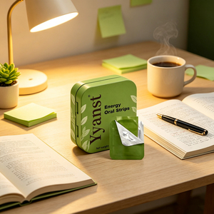 Tiras Orales de Té Verde para Energía, Absorción Rápida, Impulso Herbal de Energía, OEM, Venta al por Mayor, Marca Privada, Suplemento Dietético Portátil - Product Image 4