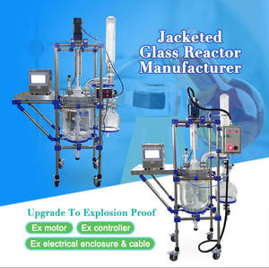 Toption Bioreactor Dual Layer Jacketed Glass Reactor in Stock - Product Image 4