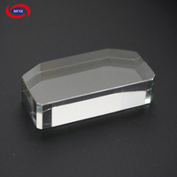 Verre de fenêtre en cristal de saphir avec revêtement AR haute dureté et résistant aux rayures pour équipement optique