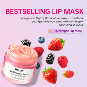 <span class=keywords><strong>Masque</strong></span> de nuit pour les lèvres aux fruits rouges avec vitamine C, beurre de Murumuru <span class=keywords><strong>et</strong></span> antioxydants pour lèvres sèches <span class=keywords><strong>et</strong></span> gercées, nourrissant <span class=keywords><strong>et</strong></span> hydratant - Product Image 3