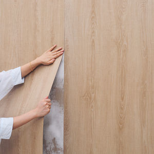 Papel Tapiz Marrón Autoadhesivo Removible <span class=keywords><strong>para</strong></span> Paredes, Encimeras, Gabinetes, <span class=keywords><strong>Vinilo</strong></span> con Diseño de Madera Rústica, Fácil de Instalar, <span class=keywords><strong>Adhesivo</strong></span> <span class=keywords><strong>para</strong></span> Pared - Product Image 5