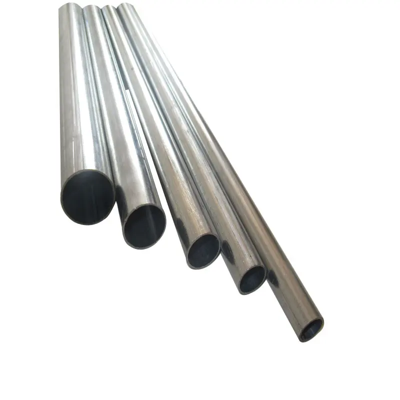 Tubería de acero al carbono galvanizado, tubería GI de 3/4 ", fabricante, venta de fábrica, ASTM A53 Q235 Q195 DIN17175, estructura