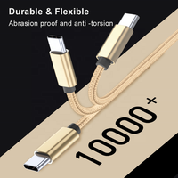 Cable de Carga USB Trenzado de Nailon de 1m/2m/3m Micro USB para Android y Computadora con Carga Rápida de 2.1A