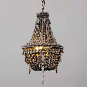 Nouveau lustre suspendu <span class=keywords><strong>BAHE</strong></span> de taille moyenne à perles de verre LED dimmable, idéal pour le salon et la décoration intérieure, avec garantie de 3 ans - Product Image 5