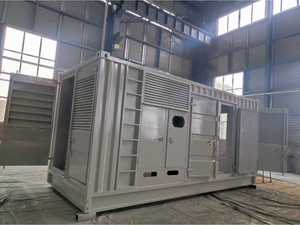 Générateur synchrone 800 kW 1000 kVA, générateur diesel en conteneur pour alimentation primaire, pour raccordement au réseau, groupe électrogène à cabine - Product Image 3