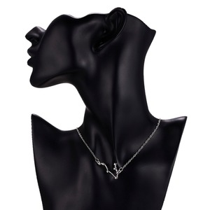 Alla moda elegante donna 12 <span class=keywords><strong>segno</strong></span> <span class=keywords><strong>zodiacale</strong></span> collana con stella di cristallo lucido catena a maglia zircone <span class=keywords><strong>pietra</strong></span> principale per occasioni di festa - Product Image 6