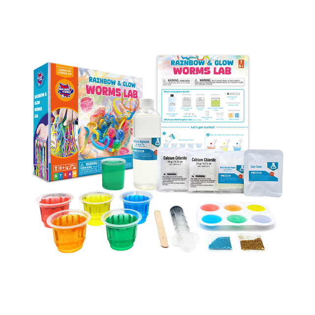 Experiments Science Kit for Kids with Lab, Chemistry Set STEM Toys Educational Learning Set