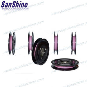 महीन पतले मोटे भारी तांबे के तार खींचने की मशीन के लिए वायर टेंशन पुली व्हील रोलर - Product Image 2