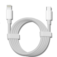 Câble Type-C vers Lightning 3A à charge rapide certifié MFi pour iPhone, MacBook, ordinateur, écouteurs avec conducteur en cuivre pur