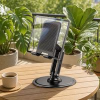 Support de tablette en gros X88plus, support de tablette portrait et paysage, réglage sur trois axes, pour l'organisation du bureau
