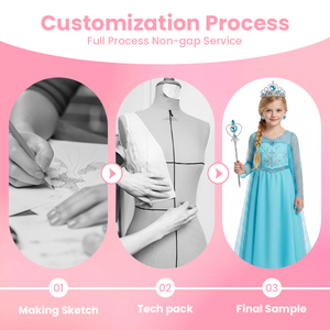 Fornitore Verificato FAMA <span class=keywords><strong>Disney</strong></span>, Set Costume da Principessa con Tutti gli Accessori, Fabbrica Certificata per Conformità Globale, Vendita Diretta - Product Image 2