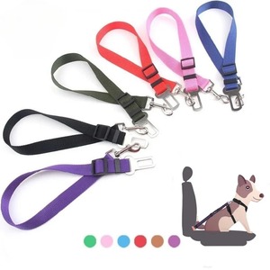 Cinturón de seguridad para perros al por mayor, protector de viaje para mascotas, accesorios, correa, collar, arnés sólido de liberación rápida - Product Image 4