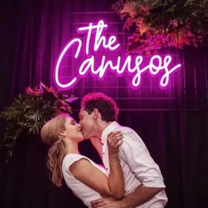 Panneaux Noen de mariage personnalisés Led Neon Light Le monde est à vous Enseigne au néon pour mariage