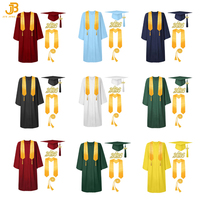 Ensemble de Robes de Cérémonie de Remise des Diplômes Personnalisées pour Universités, Étoles, Toques et Cordons d'Honneur – Vente en Gros pour Uniformes Scolaires et de Remise des Diplômes