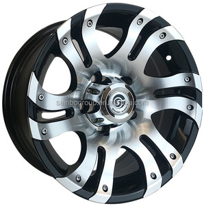 F99195 14x6 14x7 15x6.5 15x7 5x114.3 6x139.7 High Quality Sainbo Suv off Road Pick up Truck <strong>Mags</strong> Alloy <strong>Wheels</strong> - Product Image 1