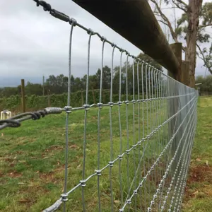 Verzinkte steife Stay Field Wire Scharnier zäune für Pferde Schaf farm ländlichen Panel Farm Zaun