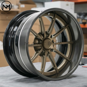 Rines de Aleación Maxtera Forged Custom GT3C Estilo Cóncavo para Autos Porsche 911, <span class=keywords><strong>Corvette</strong></span> C8, Camaro, Mustang <span class=keywords><strong>Shelby</strong></span>, BMW M3, M4, GTR - Product Image 4