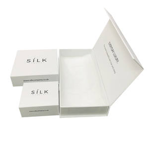 ปลอกหมอนผ้าไหมหม่อนแท้สั่งทำปลอกหมอนผ้าไหมแท้ชุดกล่องของขวัญที่ปิดด้วยแม่เหล็กว่างเปล่า - Product Image 6