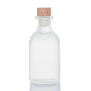Ru Star 500ml 700ml Bouteille de vin en verre dépoli vide Gin Whisky Vodka Bouteille en verre de boisson avec liège - Product Image 2