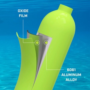 Mini-bouteille de plongée SMACO S700 Plus, réservoir d'air portable de 1,9 L pour la plongée - Product Image 6