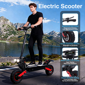 Nouveau Scooter Électrique H6 à Double Moteur 2026 – <span class=keywords><strong>Stock</strong></span> US – Tout-Terrain, Pneus Larges, Étanche, Pliable, Puissant pour Adultes - Product Image 3