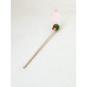 Juguete interactivo de movimiento para mascotas con plumas de piruletas para gatos - Product Image 1