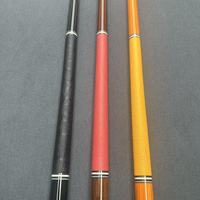 Nouvelles queues de billard CUPPA de haute qualité, 58 pouces, en érable canadien, avec poignée noire/jaune/rouge, embout de 12,5 mm, vente en gros personnalisée
