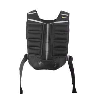 Gilet de fitness réfléchissant lesté avec sac de sable en nylon pour l'entraînement sportif - Product Image 1