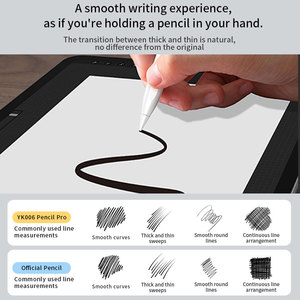 ปากกาแท็บเล็ตแม่เหล็กสัมผัสแบบแอคทีฟที่มีความแม่นยำสูงมีความหน่วงต่ำมีความแม่นยำสูงสำหรับ <span class=keywords><strong>Apple</strong></span> iPad - Product Image 5