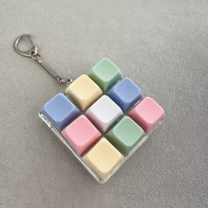 En stock : Capuchons de touches de clavier 6/9 <span class=keywords><strong>Switch</strong></span>, DIY, bouton anti-stress, porte-clés, capuchons de touches vierges, mignons, anime, pour clavier mécanique - Product Image 4