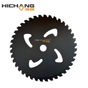 Accesorios de cortadora de césped de grado DIY alimentados por gasolina <span class=keywords><strong>para</strong></span> cortar filamento <span class=keywords><strong>para</strong></span> eliminación de virutas con <span class=keywords><strong>desbrozadora</strong></span> hoja de sierra de deshierbe - Product Image 4