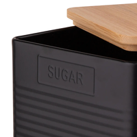 Ensembles de boîtes métalliques pour la cuisine, ensemble de contenants pour café, thé, sucre, boîtes de rangement pour la cuisine, décoration